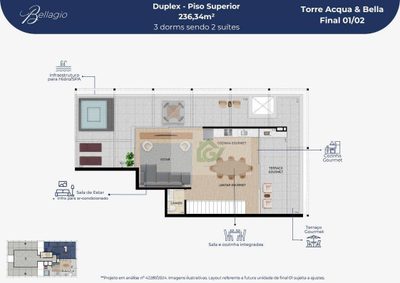 Cobertura, 3 quartos, 236 m² - Foto 5