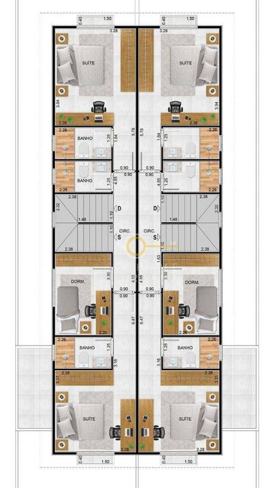 Casa, 3 quartos, 156 m² - Foto 2