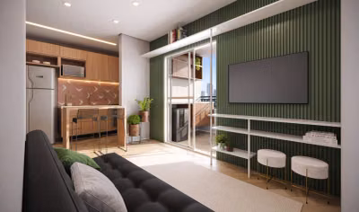 Apartamento, 2 quartos, 33 m² - Foto 1
