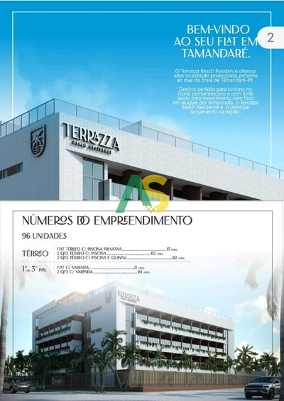 Flat/Apart Hotel, 2 quartos, 53 m² - Foto 2