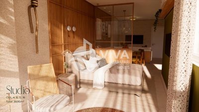 Apartamento, 1 quarto, 35 m² - Foto 3