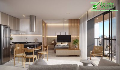 Apartamento, 1 quarto, 38 m² - Foto 1