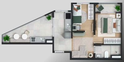 Apartamento, 1 quarto, 28 m² - Foto 5