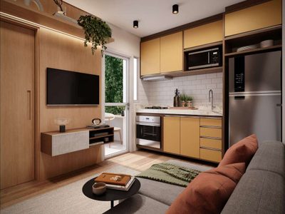 Apartamento, 1 quarto, 28 m² - Foto 5