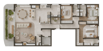 Cobertura, 3 quartos, 298 m² - Foto 5