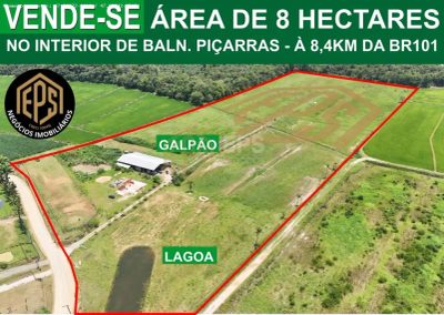 Chácara, 8 hectares - Foto 1
