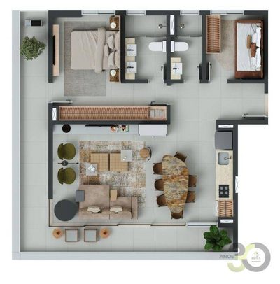 Apartamento, 2 quartos, 79 m² - Foto 5