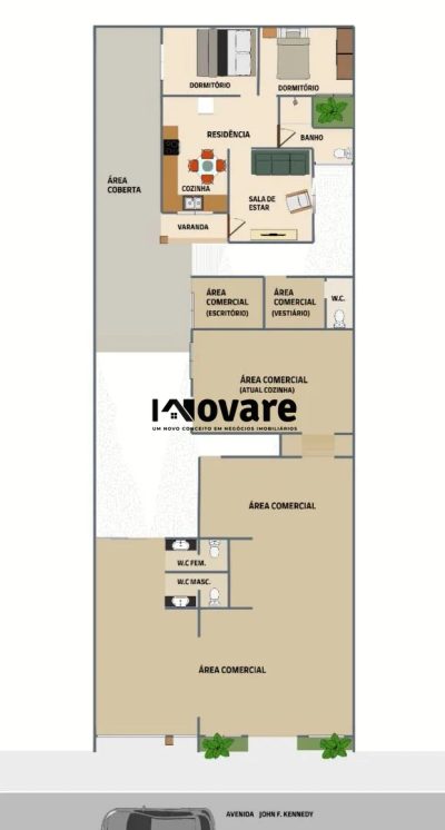 Loja-Salão, 230 m² - Foto 3