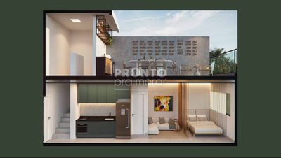 Apartamento, 1 quarto, 51 m² - Foto 1