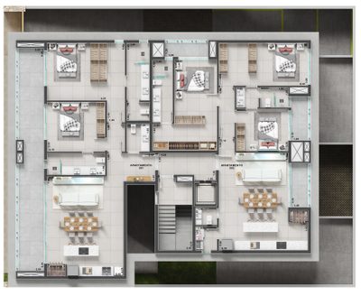 Apartamento, 1 quarto, 54 m² - Foto 5