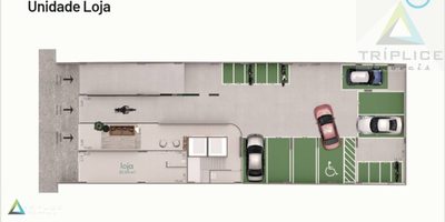 Loja-Salão, 32 m² - Foto 3