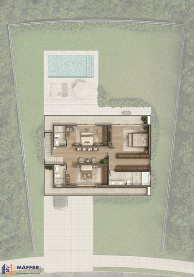 Casa de Condomínio, 4 quartos - Foto 5