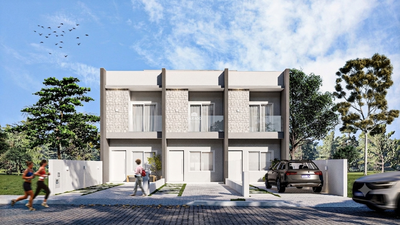 Sobrado, 2 quartos, 89 m² - Foto 1