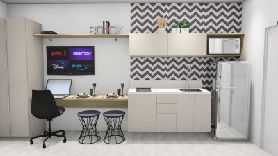 Apartamento, 1 quarto, 17 m² - Foto 1