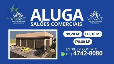 Loja-Salão, 112 m² - Foto 1