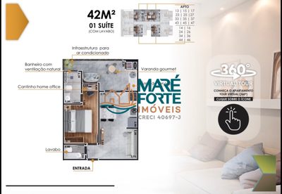 Apartamento, 1 quarto, 42 m² - Foto 5