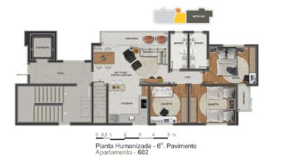 Cobertura, 3 quartos, 145 m² - Foto 3
