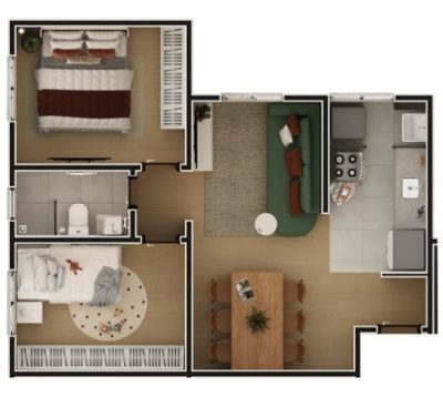 Cobertura, 2 quartos, 90 m² - Foto 5