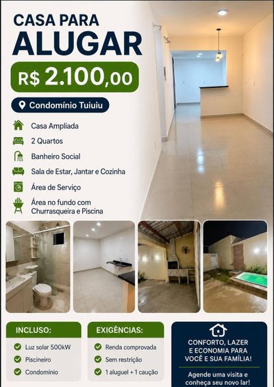 Casa de Condomínio, 2 quartos - Foto 2