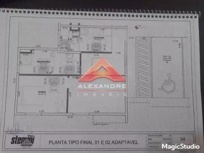 Apartamento, 1 quarto, 53 m² - Foto 2