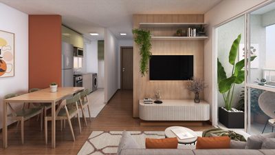 Apartamento, 2 quartos, 41 m² - Foto 2