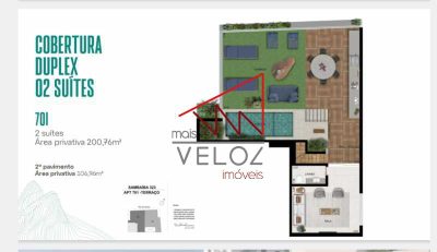 Cobertura, 2 quartos, 200 m² - Foto 5