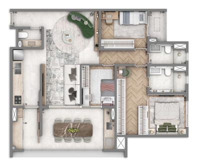 Apartamento, 2 quartos, 87 m² - Foto 4