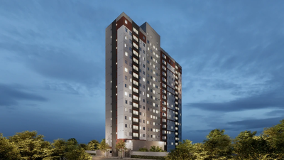 Cobertura, 1 quarto, 52 m² - Foto 1