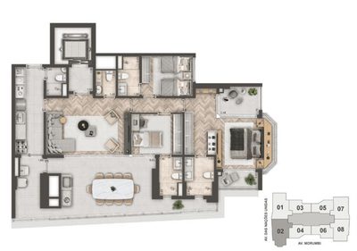 Apartamento, 3 quartos, 115 m² - Foto 4