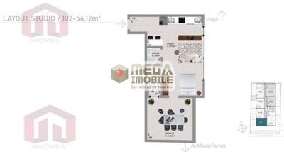 Apartamento, 1 quarto, 50 m² - Foto 5
