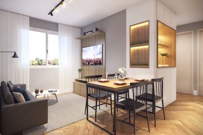 Apartamento, 2 quartos, 36 m² - Foto 3