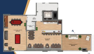 Apartamento, 3 quartos, 114 m² - Foto 2