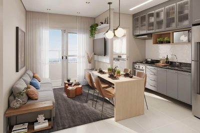 Apartamento, 2 quartos, 35 m² - Foto 3