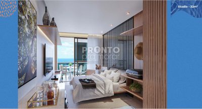 Apartamento, 1 quarto, 32 m² - Foto 2