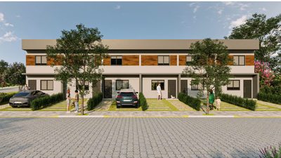 Sobrado, 2 quartos, 60 m² - Foto 1