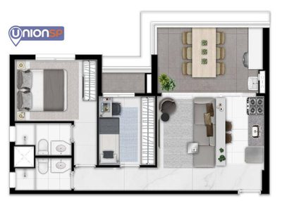 Apartamento, 3 quartos, 81 m² - Foto 1