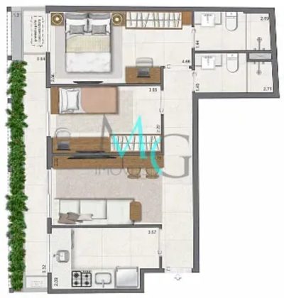 Apartamento, 3 quartos, 111 m² - Foto 3