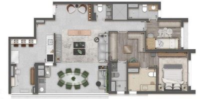 Apartamento, 1 quarto, 26 m² - Foto 2