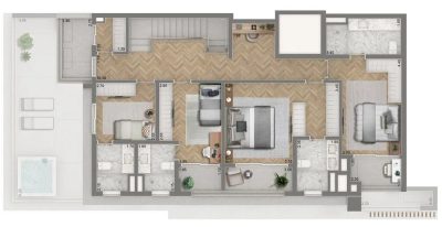 Apartamento, 4 quartos, 177 m² - Foto 4