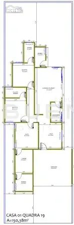 Casa, 1 quarto, 150 m² - Foto 2