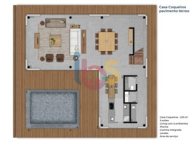 Casa, 3 quartos, 262 m² - Foto 2