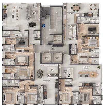 Apartamento, 2 quartos, 85 m² - Foto 3