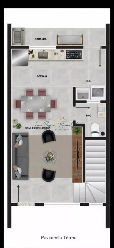 Sobrado, 2 quartos, 65 m² - Foto 3