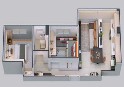 Apartamento, 2 quartos - Foto 2
