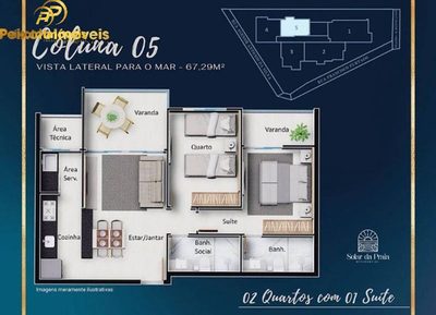 Apartamento, 67 m² - Foto 2