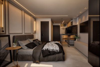 Flat/Apart Hotel, 1 quarto, 29 m² - Foto 3