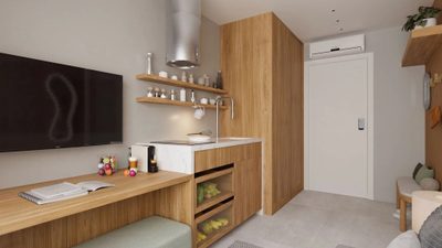 Apartamento, 1 quarto, 24 m² - Foto 3