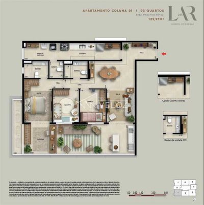 Apartamento, 1 quarto, 69 m² - Foto 2