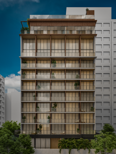 Apartamento, 1 quarto, 27 m² - Foto 1
