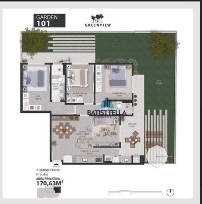 Apartamento, 3 quartos, 170 m² - Foto 4